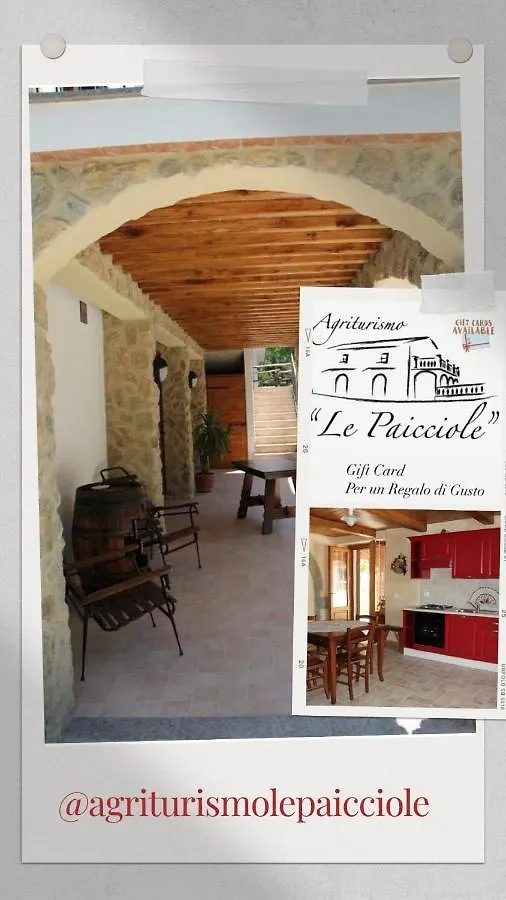 Agriturismo Le Paicciole CastellʼAzzara